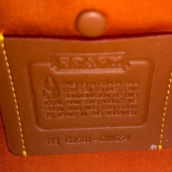 Coach Hampton's Hobo Bag in Crystal Signature Jacquard (Amber) - Picture 12 of 15